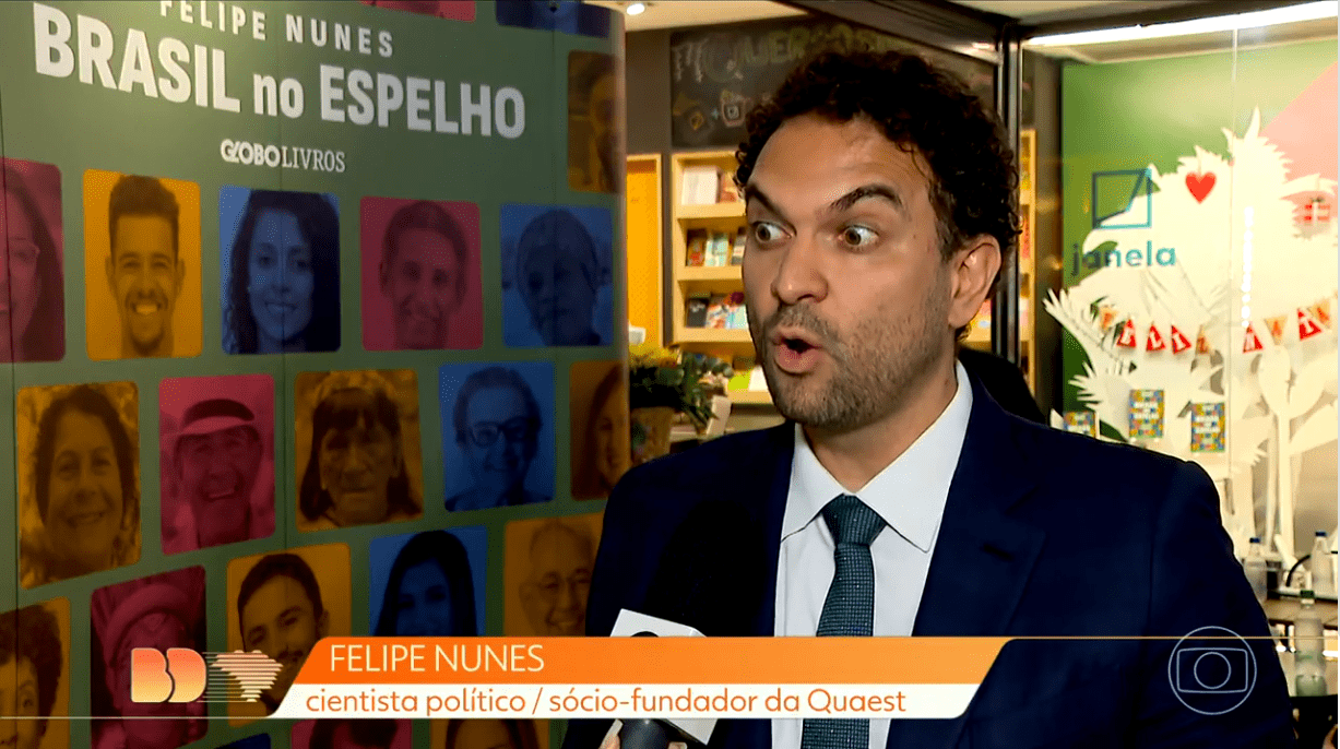 No momento, você está visualizando Livro “Brasil no Espelho”, do cientista político Felipe Nunes, é lançado, no Rio