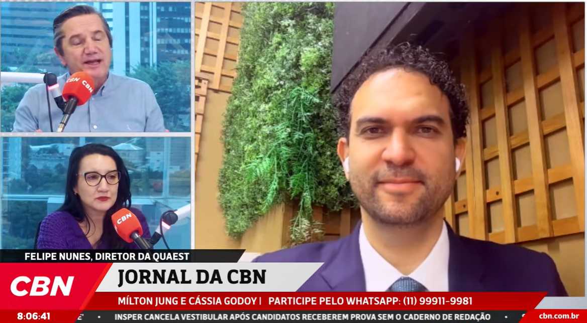No momento, você está visualizando O que move o brasileiro? Diretor da Quaest detalha valores e crenças do país em novo livro